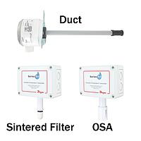 Dwyer RHP-3N44-LCD Wall Mount Humidity, Temp & Dew Point Transmitter - Capacitive Sensor (RH: Capacitive Polymer humidity sensor, Temp: Diode temperature sensor, 140 °F, North American Style Wall Mount)
