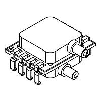 Amphenol All Sensors ELVR-L20G-F1RJ-I-NI5F Board Mount Pressure Sensors Analog and Digital Low Pressure Sensor, 0 to 20 inH2O, Dual Port Same Side, Long Non-Barbed, J-Lead, Industrial, No Coating, I2C and Analog, 5.0V, Fast Mode