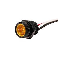 Amphenol SINE Systems MN41PW02M005 Sensor Cables / Actuator Cables MINI 4POS MALE RCPT 16AWG .5M