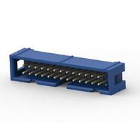 Alcoswitch - TE Connectivity 2-1761603-9 Shrouded IDC LOW PRO HDR 26P VERT BLUE