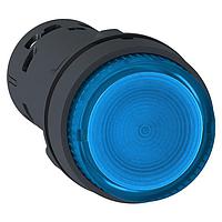 SCHNEIDER XB7NW36B1 Standard Switches ILLUM PB LED SPRNG RTN 1NO BLUE 24v