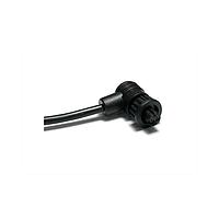 Amphenol LTW BB-02BFFM-LR6A03 Sensor Cables / Actuator Cables Ceres, Standard Size, Plastic, 10A, 02 pins, Female Connector, Female Contact, Right Angle, 2 Points Lock, Overmolded, Length 3000mm, IP66