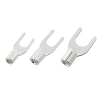 KS Terminals SNBS5-4 Brazed Seam Spade, 12-10 AWG, #8