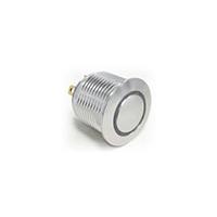Alcoswitch - TE Connectivity 2213774-3 Pushbutton Switches AV16 SPM 0.4VA FIX RING LED RED 12V