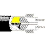Belden 1808A B591000 Coaxial Cables 30AWG 2C SHIELD 1000ft SPOOL BLACK