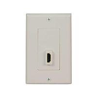 Tripp Lite P166-001-P HDMI, Displayport & DVI Connectors HDMI PASS-THRU WALLPLATE