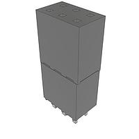 Samtec ESW-103-33-L-D Stackthrough .100" Elevated Socket Strip