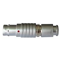 Adam Tech MMI-M1PG04S52B Plugs Male, Cable Plug, 4 Pos, Straight, Bend Relief