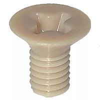 Essentra Components 50M025045H010 Slotted Countersunk 90 Slotted CSK Screw, M2.5 X .45 Thread, 10mm Lg