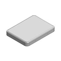 Masach Tech MS233-10C-NS EMI/RFI Shield Cover, Two-Piece 23.7 x 17.9 x 2.8mm Two-piece Drawn-Seamless RF Shield/EMI Shield COVER (Nickel-Silver)