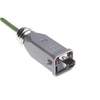 HARTING 09451151110 Modular RJI IP67 DATA3A PLUG MET AWG26