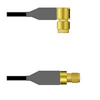 Amphenol Custom Cable Q-39070000M012i RF Cable Assemblies SMA-RP/SMA-SJ LMR24 12I