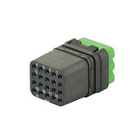 Eaton Souriau-Sunbank 8MQ2M2022BNS Modular Connectors - Push Pull MQuick module, unsealed, without contact, delivered with cap