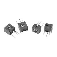 Vishay Sfernice T73XX101KT20 Trimmer Resistors - Single Turn 1/4" SQ H/ADJ 100
