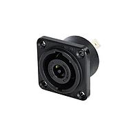 NEUTRIK NLT8MPXX-BAG Chassis Connectors connector mtl sqr blk thruhole 1/4 flat tabs