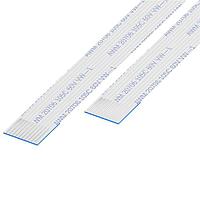 GCT (Global Connector Technology) 05-10-A-0101-A-4-06-4-T FFC / FPC Jumper Cables 0.5mmP. FlatFlexCble, 10Contact, Conductor SameSide, Len101mm/4in, Tin Plt