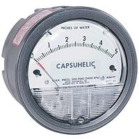 Dwyer 4000-2KPA 4000 Series Differential Pressure Gauge, 500 psig, H2 Compatible (Differential, 2 kPa, NPT Female, 1/4 in)