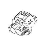 Raychem - TE Connectivity 1544978-2 Housings RECEPT HSG ASSY, 8MM NG1+, 2W, SEALED