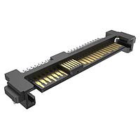 Amphenol FCI PSAS4M2130081TR Headers SAS/PCIe 40 U2 Connectors 68 Pin  RA  Surface Mount Header