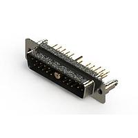 EDAC 627-21W1624-5TD Mixed Contact D-Sub Connectors Vertical Combo Dsub