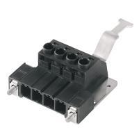 Weidmuller 1951160000 Plugs SVZ 7.62HP/04/180RSH180C SN BK BX