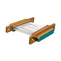 Dura-Con / Cinch Connectivity Solutions DCCM25PS6E5-118.0BN Jumper Cable DC Plug to Skt 25 Pos 18" Ni Pltd