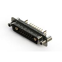 EDAC 627-17W2624-7TC Mixed Contact D-Sub Connectors Vertical Combo Dsub