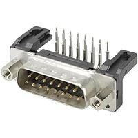 HARTING 09665236801 D-Sub Connectors - Standard Density DSUB SV ML SSDP ANG87-284 50P AU2