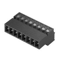Weidmuller 1970080000 Pluggable Terminal Blocks SCZ 3.81/08/180G SN BK BX