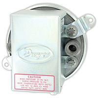Dwyer 1921-10 Compact Low Differential Pressure Switch, 0.07-20 inH2O, UL/CE/CSA/FM (Differential, 11 inH₂O, NPT Female, 1/8 in)