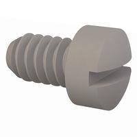 Essentra Components 011024F031 Machine Screw Fillister Slotted Screw, #10-24 Thread, 5/16 Lg