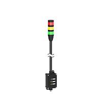 Banner Engineering LCA130T3-TL50GYR600Q Tower Lights Andon Tower Light Assembly: 3-Color; Voltage: 18-30 V dc; Colors: Green Yellow Red; 5-pin M12 Integral QD; 3-Touch Control Module; 600 mm SOP