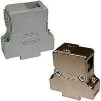NorComp 982-050-020R121 Strain Relief Backshell 50P TOP/90 DEG ENTRY METALIZED PLASTIC