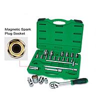 TOPTUL GCAI2406 Professional Grade DR. Flank Socket Set (1/2", 24 pcs)