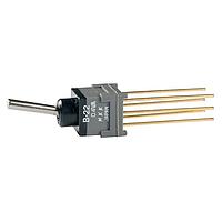 NKK Switches B22EW Process Sealed Subminiature Antistatic Toggles DPDT ON-ON .394 FLAT EXTENDED PC .4VA
