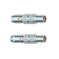 LEMO FGZ.1S.304.CLAD42Z Plugs 4P Straight Plug Chrome Cu Bnd Relief