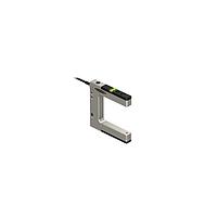 Banner Engineering SLM50B6 W/30 Distance Sensor Modules - Finished Units SLM Series: Rugged Nickel-Plated Metal Fixed-Distance Slot Sensor; Slot Width:50 mm; Input: 10-30 V dc; Output: Bipolar: 1 NPN; 1 PNP; 9 m (30 ft) Cable