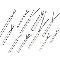 OMEGA 2PT100KN3045 Standard Accuracy Ceramic Wire Wound Platinum RTD Elements (Class B, 100 Ω, 600 °C)