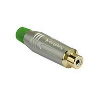 Amphenol Audio ACJR-SGR Cable Mount Diecast SH GLD PLTD CONT COLRD GROM