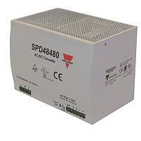 Carlo Gavazzi SPD244801 Switching Supplies Switching Power Supply, AC/DC, 480W, 24V, Screw Terminals, IP20, DIN-Rail Mounting, Over-load, Over-voltage, and Short-circuit Protections, 175.5x124.5x123,6mm metallic housing