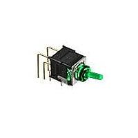 NKK Switches B13AP-GA Process Sealed Subminiature Antistatic Toggles ON-OFF-ON .394 BAT STRT PC .4VA BLK CAP