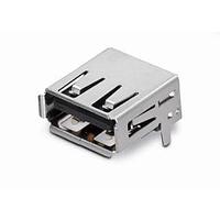 Wurth Elektronik 614004141121 USB Type B Connectors WR-COM USB Type B THT Horiz Blk