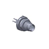 Amphenol LTW M8AS-06PMMP-SF8001 Circular Metric Connectors M Series Sensor Connector, Guided M8, Metal, 1.5A, 06 pins, Male Connector, Male Contact, Hexagonal, Screw Thread, PCB 90 , Receptacle, Front Fastened, IP68