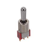 AMP Connectors - TE Connectivity A107TZB04 Toggle Switches SP3T 3POS TOGGLE SWITCH