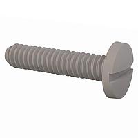Essentra Components 010256B039 Machine Screw Binder Slotted Screw, #2-56 Thread, 25/64 in Lg