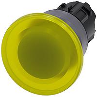 SIEMENS A6X30138573 Mushroom ILLUM. MUSHROOM PUSHBUTTON. 40MM. YELLOW