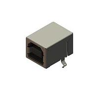 EDAC 690P204-223-221 USB Type B Connectors USB Type-B   Au flash plating right angle PBT insulator blk