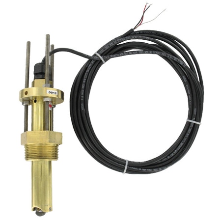 Industrial paddlewheel flow meter used for liquid flow monitoring