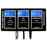 ZD INSTRUMENT ZDRS-200AG Hydroponics Nutrient Monitor Series (Greenlight; 0.00-14.00pH, 0-19.99EC, 0-90℃)