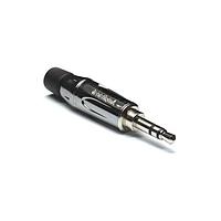 Amphenol Audio KS3PC Phone Connectors 3.5MM Phone PLG Ext Shaft BLK Chrome